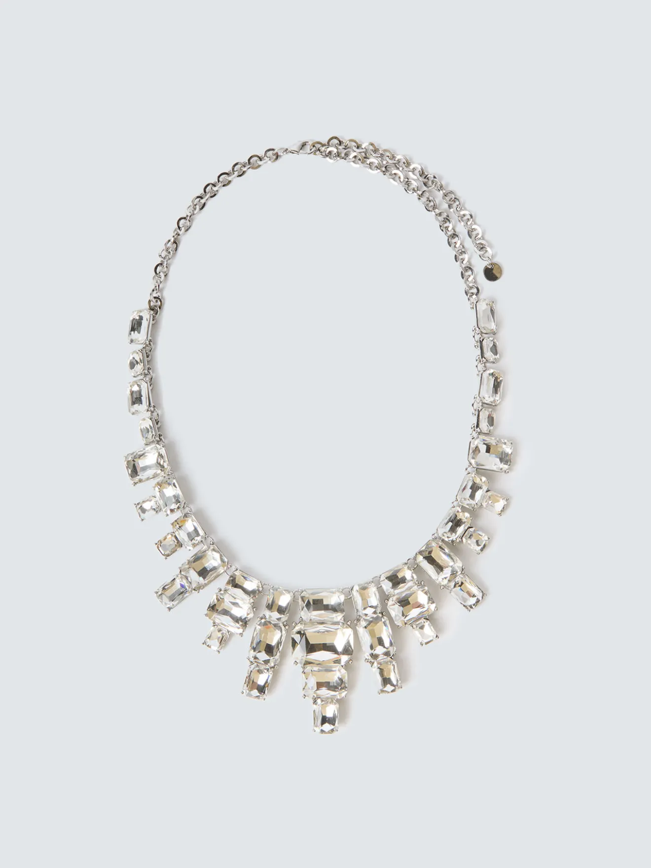 Collana con cristalli a cascata