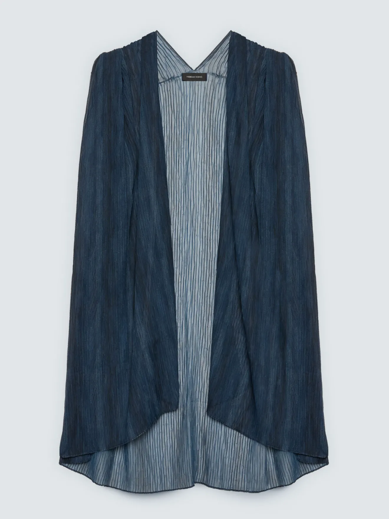 Coprispalle in plissé lurex