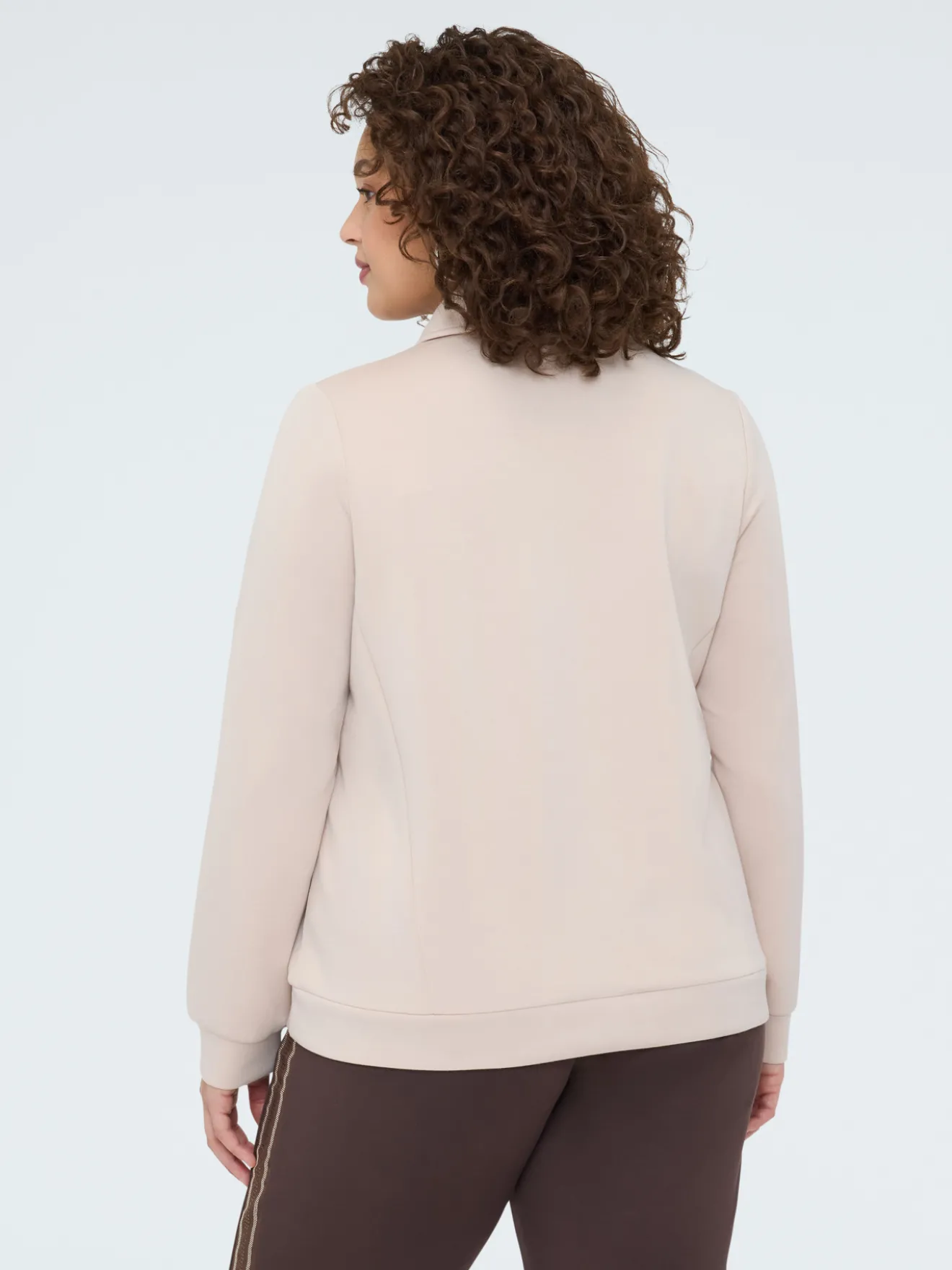 Felpa polo con applicazioni luminose