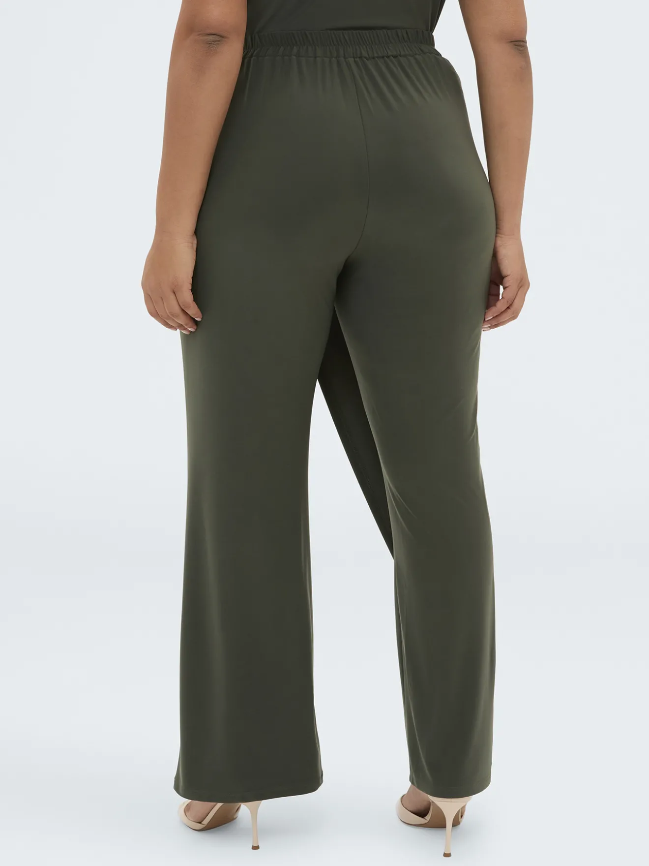 Pantaloni in jersey con chiusura portafoglio