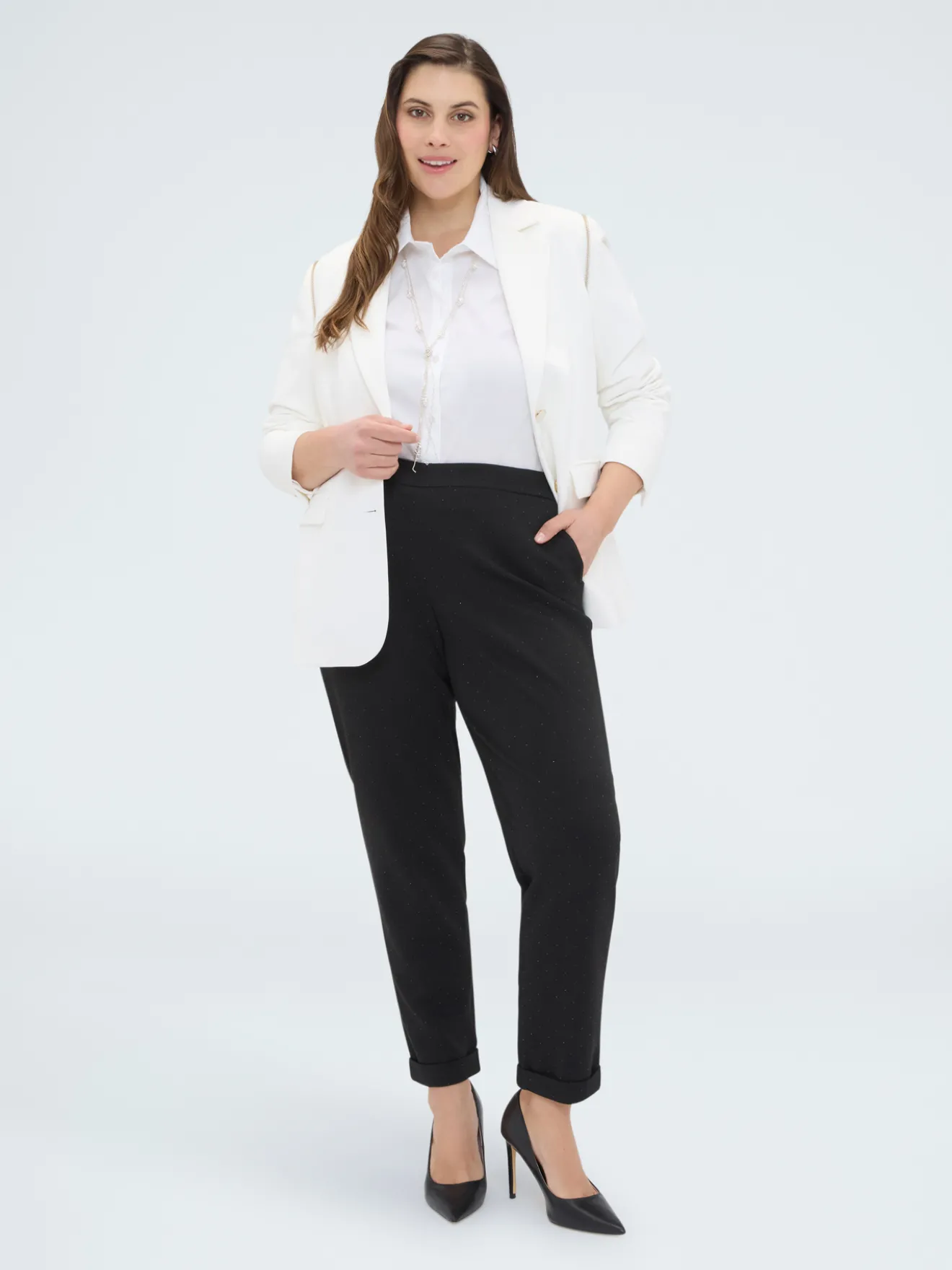 Pantaloni Joggers con punti luce