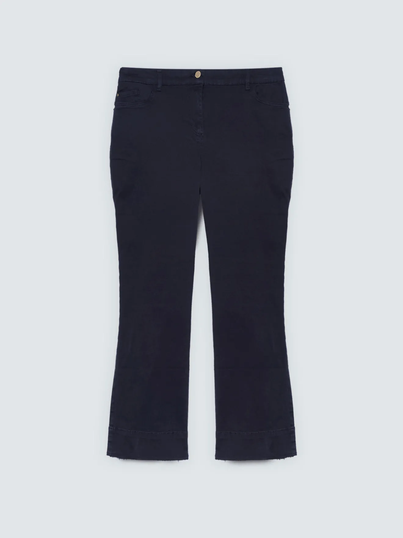 Pantaloni Kick Flare flare in cotone