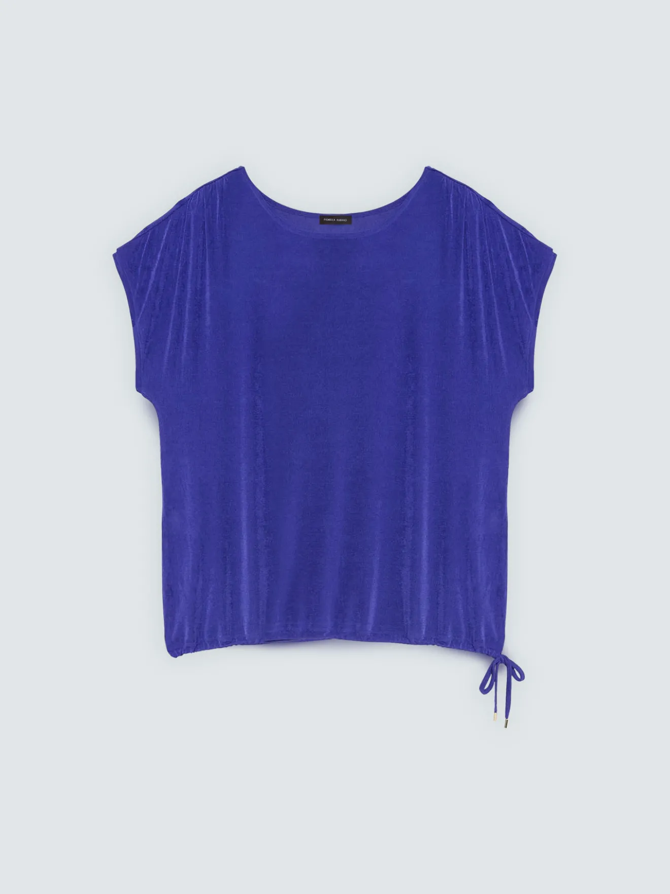 T-shirt in jersey con coulisse