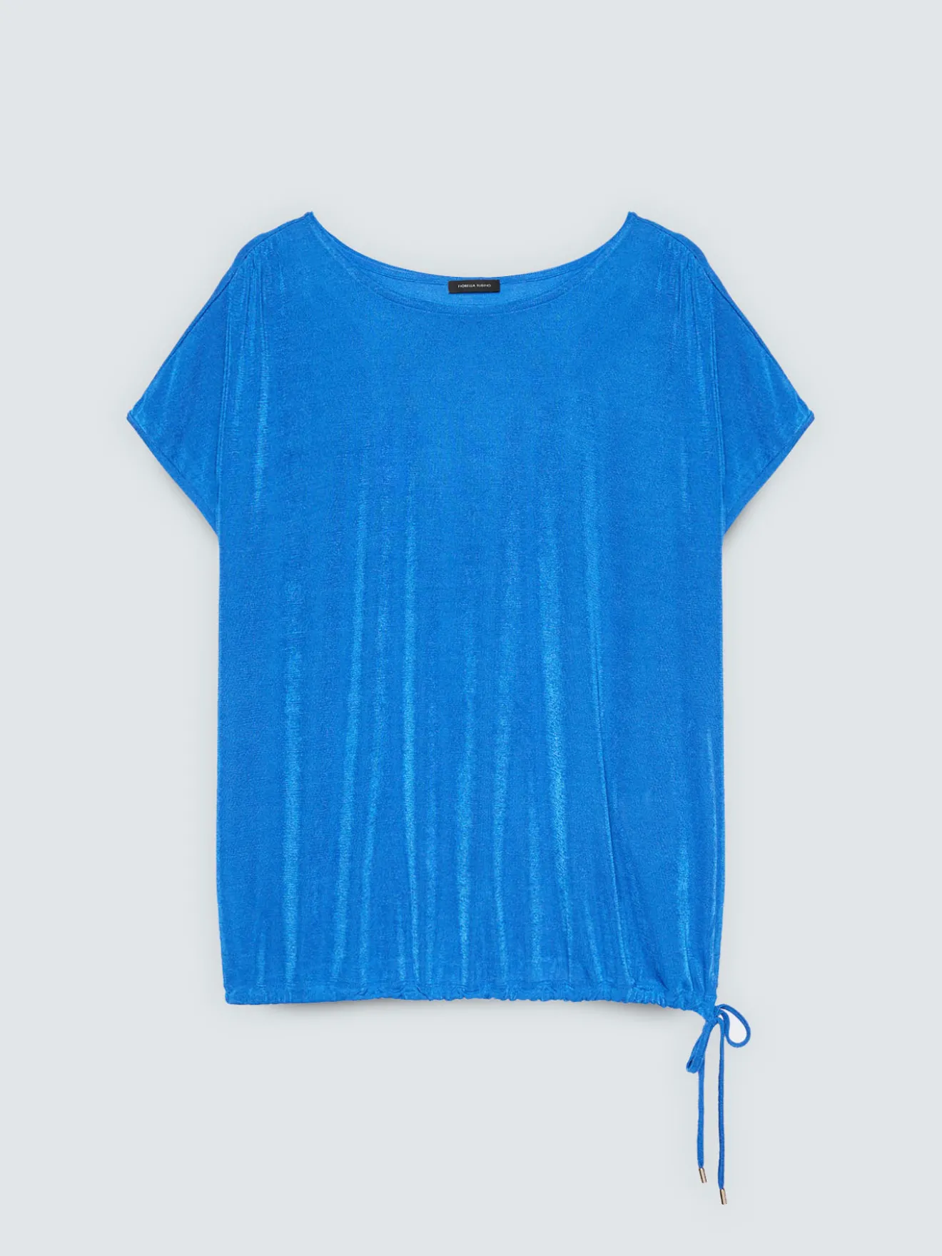 T-shirt in jersey con coulisse