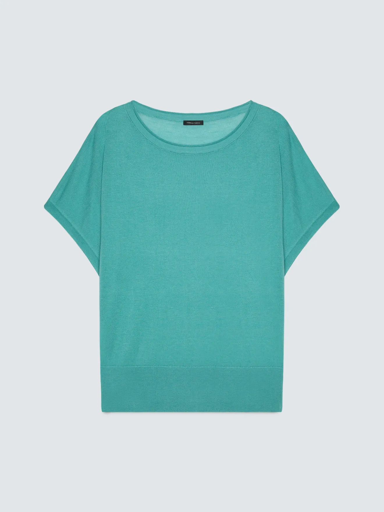 T-shirt in tencel dal fit morbido